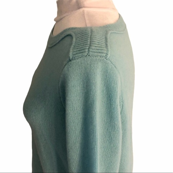 MADEWELL Gamine Blue Merino Wool Sweater Medium - Picture 8 of 11